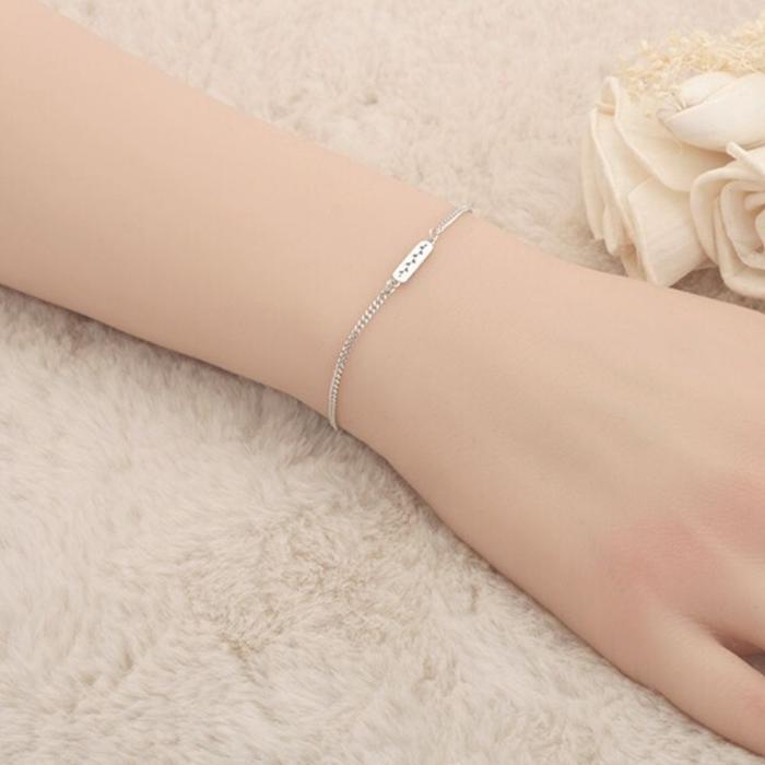 JHP6P28551 Silver Bracelet [Made in Korea]