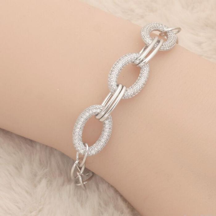 Beautiful Silver Bracelet VWP6P28851 (JHP6P28851) Domestic Production 28806173A