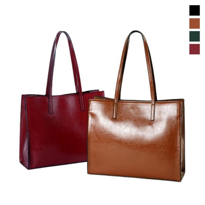 VW Stock Co. JHP6P57651 Pretty Bag Lightweight Business Bag Multi-Purpose Leather (28806732A)