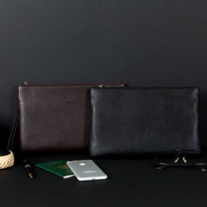 V Y Co., Ltd. [JHP6PS3151] Men's Mini Clutch Bag Stylish Men's Handbag (28808661A)