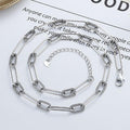 VW Stock Co. [JHQSV6TP51IP]925 Glitter Chain N333 Necklace Chain (28890965A)