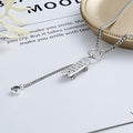 VW Silver 925 Skateboard Necklace N330 (28891001A)