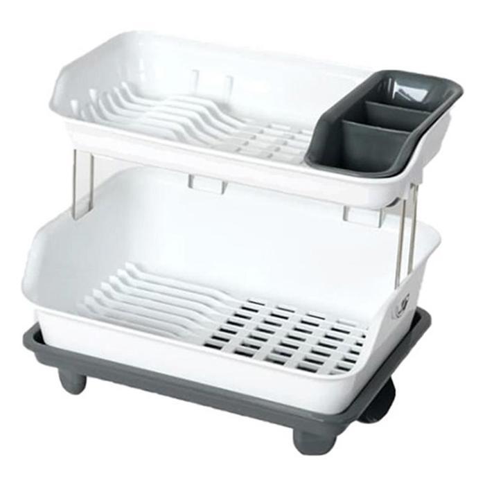 JHP1NT2951C5 Double Drawer Dish Drying Rack 360 Degree Drainage Automatic Dust Removal (29026962A)