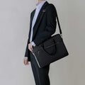 V Y Co., Ltd. [JHP0305251IC] Classic Document Bag Simple Square Briefcase (29027151A)