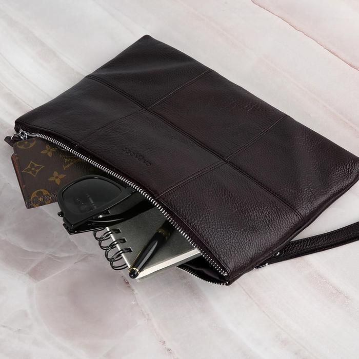VY Co Ltd JHM516SV51IC Osty Leather Clutch Bag Men's Fashion 29131743A