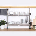 VW Corporate Stock JHMN94U051C5 Wall Shelf Cleaning Bowl Plate Cup Organizer 2 Levels (29170014A)