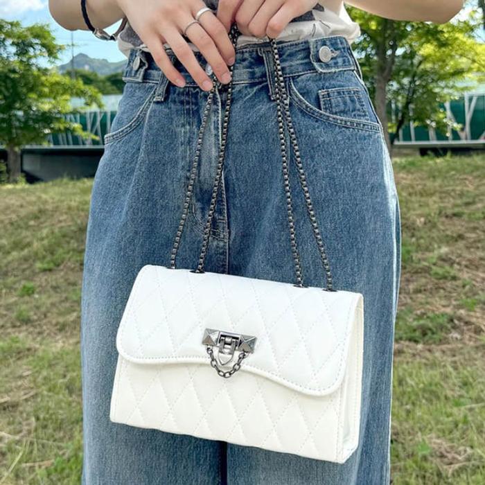 VW Corporation Chain Shoulder Handbag 1P Rectangle Business Bag (29478033A)