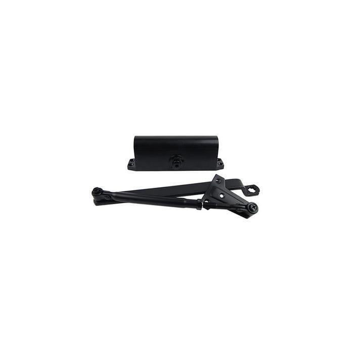 VW Corporation [JHQSZ5MJ51CP] Aluminum Flat Door Closure A-062 Black (29480309A)