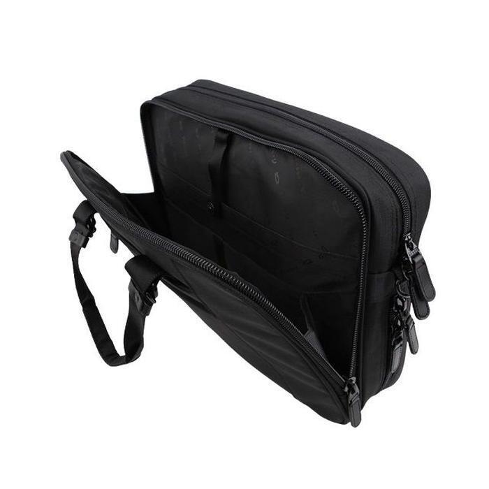 VW Investment Black Briefcase for Men (JHQSYV8B51IC)