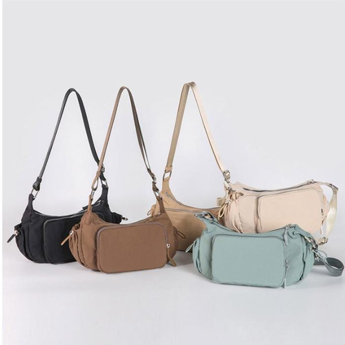 ViWy Stock Co. [JHQSYOCF51IL] Crescent Pocket Shoulder Bag 1P Daily Fashion Bag (29512341A)