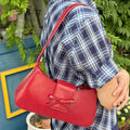 VW Corporate [JHQSYODY51IL] Gloss Ribbon Shoulder Bag 1P Casual Commute Bag (29512523A)