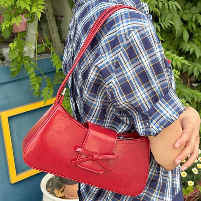 VW Corporate [JHQSYODY51IL] Gloss Ribbon Shoulder Bag 1P Casual Commute Bag (29512523A)