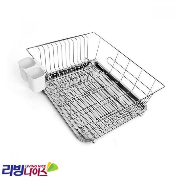 VW Stock Co., Ltd. [JHQSYY6S51C5] Stain Dish Drying Rack 1 Tier SP Sin (29519917A)