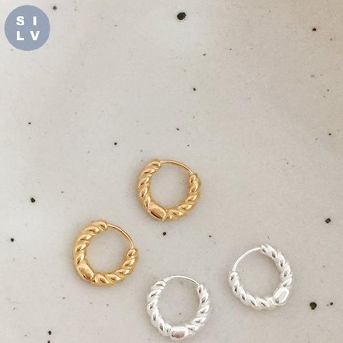 Stock Company VWP [JHP5P6S951IP] silver 925 queen earring (29669198A)