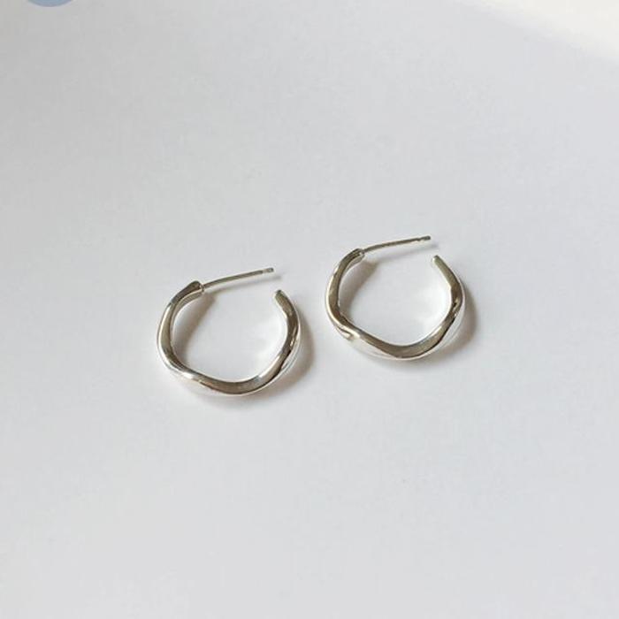 JHP5273351IP silver925 crop earring (29678037A)