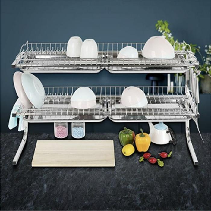 JHP3899V51C5 Shelves 2-tier 800 Stainless Dry Stand Container Cup (29682287A)