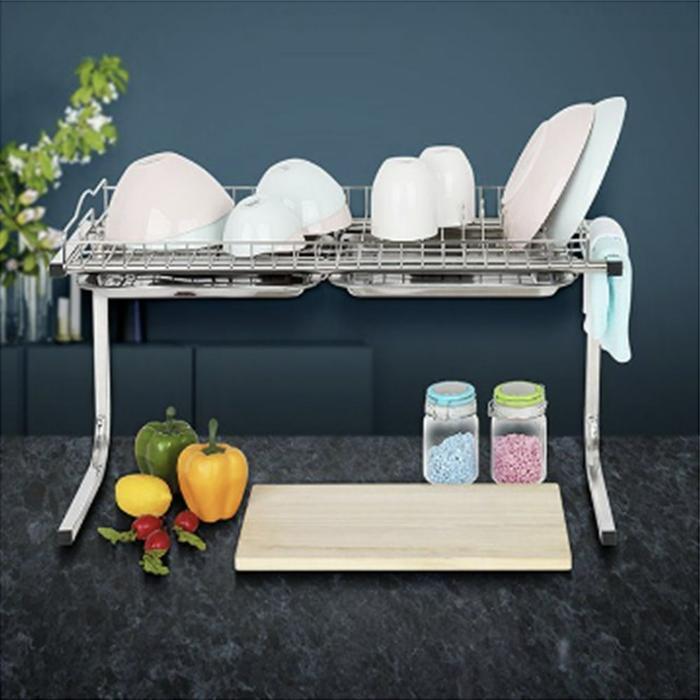 JHP384P751C5 Sink Cabinet with Adjustable Length Dish Drying Rack (29690129A)
