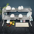 VW Stock Company JHP384PQ51C5 2-tier 80cm stainless drying rack for dishwashing