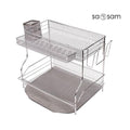 Viwy Stock Co., Ltd [JH2N831652C5] dryer rack dish stainless steel sink mount 2-tier (31409890A)