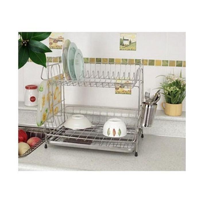 VW Stock Co., Ltd. [JH24NR9452C5] Chopstick Holder Cutting Board 2-tier Approx. 41x31xH39cm Tray (31