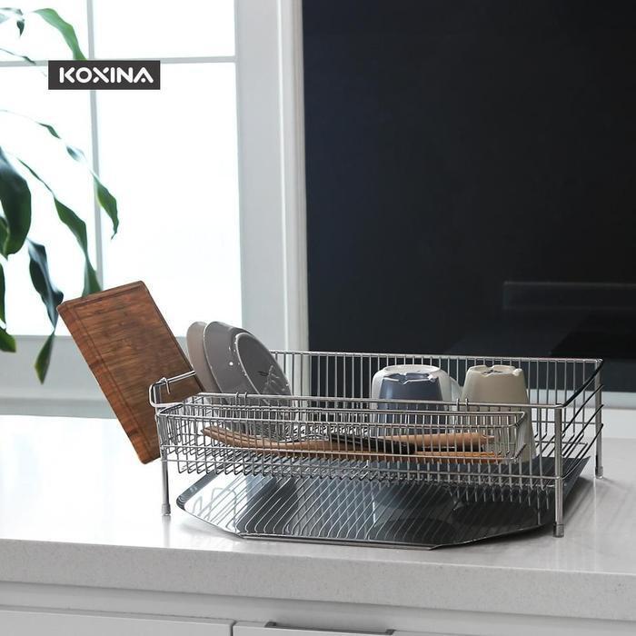 VIWOW OneStopKit Large Capacity Dish Drying Rack 1 Tier (31414566A)
