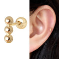 Miniature 14K Ball Stick Gold Gold Piercing (10932457A)