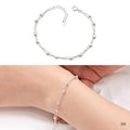 Miniature 92.5 Silver Classic Two-Line Eyebrow Chain (19038249A)