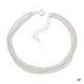 Miniature 92.5 Silkline Silver Chain Bracelet (8539236A)