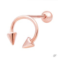 Miniare Cone 14K Rosegold Unique Gold Piercing 8539293A