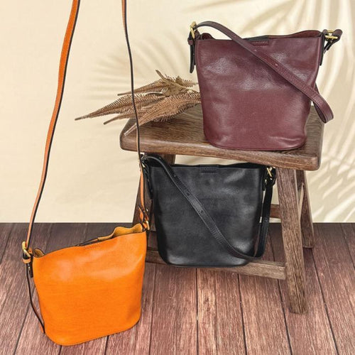 Aincsi&WY Cow Leather Casual Shoulder Bag Classic Suit Daily Handbag (3 colors) (43374988A)