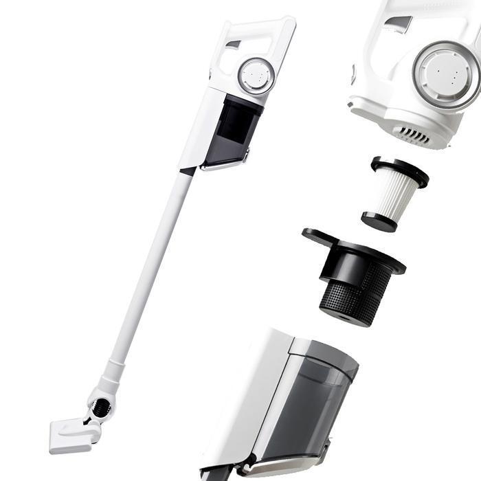 Daedong Distribution Duplex895 White FineForce HEPA Vacuum Cleaner (12564069A)