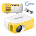DAETONGUFLUCTION COMS Mini LED Beam Projector Screen Remote Control Home Theater (15093472A)