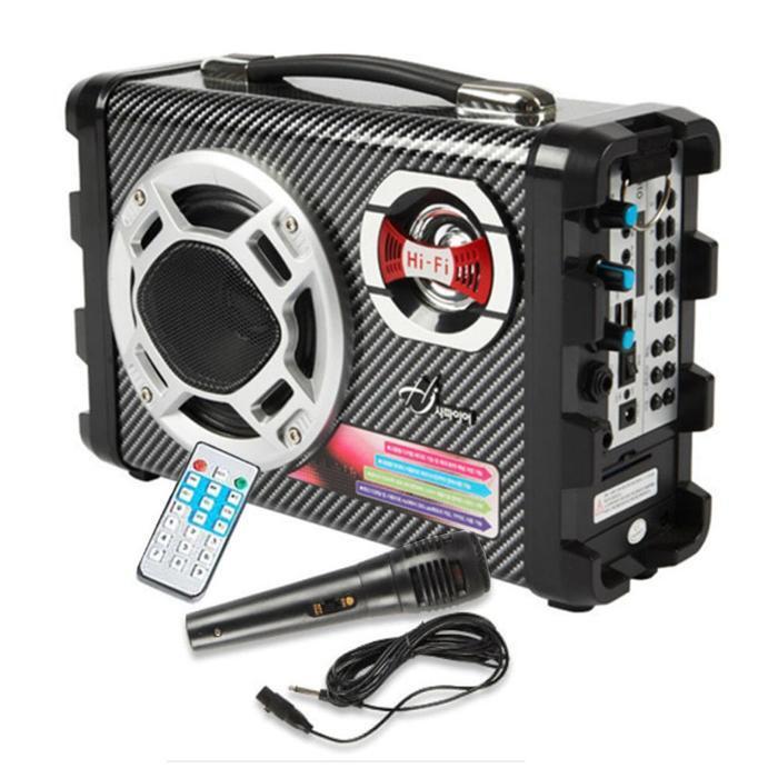 DaegyeongDistribution Sapphire B10 Outdoor Bluetooth Speaker Amp MP3 Audio Radio Remote Control (498