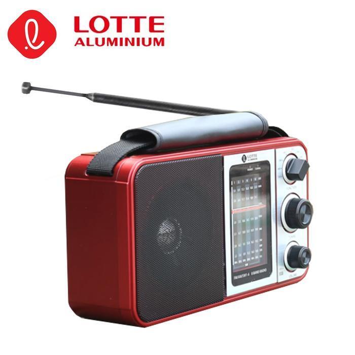 Daegwang Distribution Lotte250 Red FM AM Radio SW Overseas Shortwave Listening (8618245A)