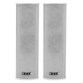 SmileGood 10W Slim Wall-Mount Speaker Horizontal Vertical Installation 2pcs Life Water-Proof Possibl