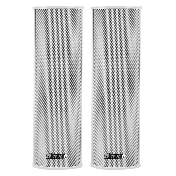 SmileGood 10W Slim Wall-Mount Speaker Horizontal Vertical Installation 2pcs Life Water-Proof Possibl