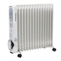 SmileGood Radiator 15-pin 2.5KW Timer Oil-free Noise-proof Overheat Protection for Bedroom Home (425