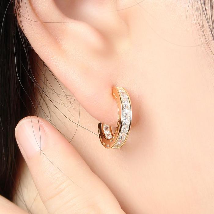 Raley Clothing Rly Silver Earring Earrings 925 Silver Cubic Silver (15605398)