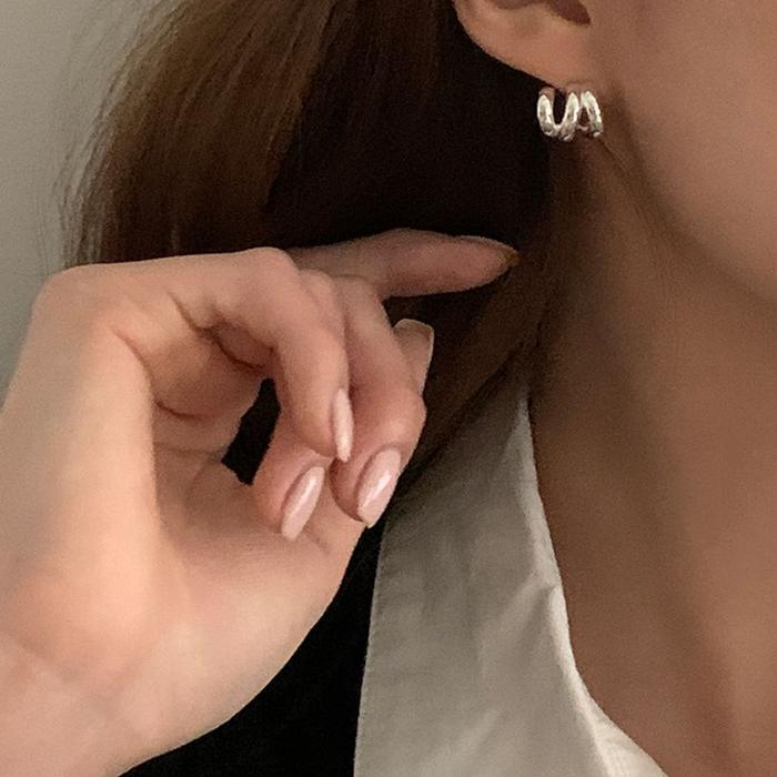 Raily Clothing Rly (925 Silver) Mode earrings E 184 (16071188)
