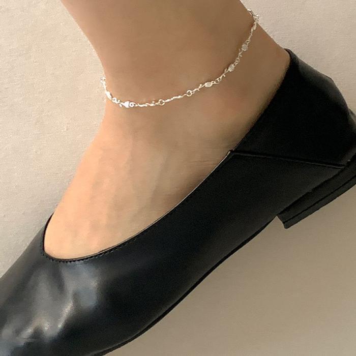 Laily's Rly (925 Silver) Flower anklet L 19 (16072812)
