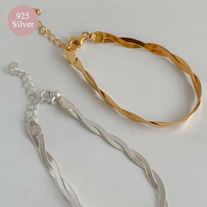 Raily 925 silver two-line bracelet C 33 (16450852)