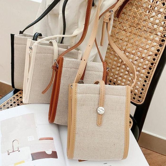 Riley small canvas messenger bag for phone women's show (46578836)
