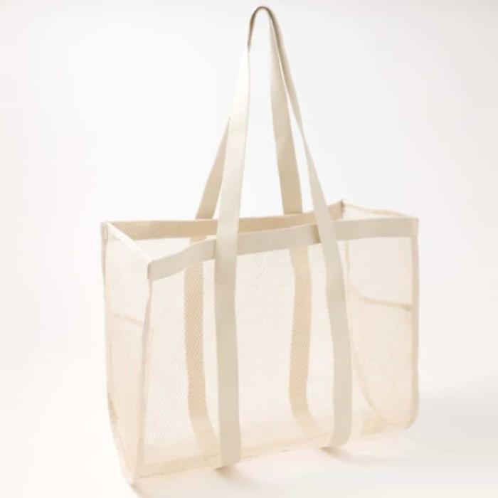 Riley mesh back shoulder mesh bag beach bag (46581981)