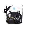 Raily female casual shopper bag messenger bag black (46582267)