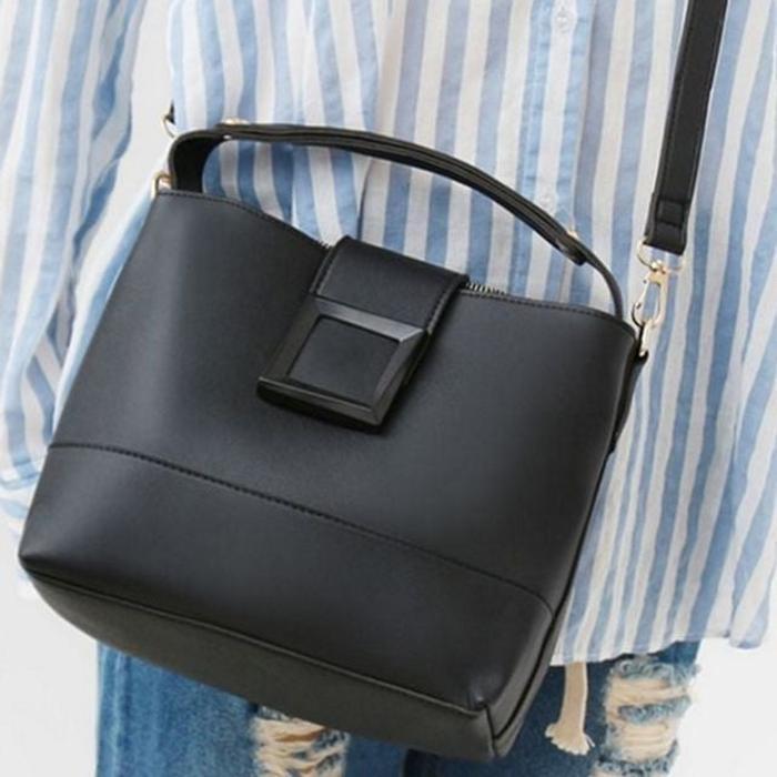 Raily Casual Women's Shoulder Bag Daily Buckle Two-Way (49588049)