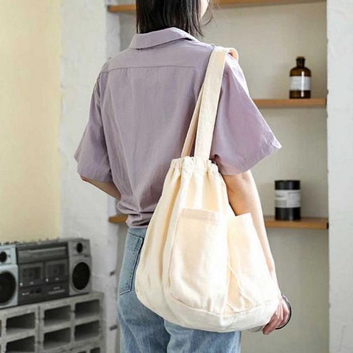 Riley light-weight spacious canvas shoulder bag for women workers (49588077)
