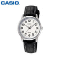 Casio women's leather watch