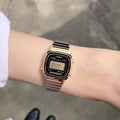 CASIO 670WGA-1 women's metal vintage digital watch (6544779B)