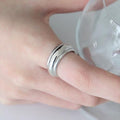 Pro Seller Silver925 Volume Tube Ring 13173445A