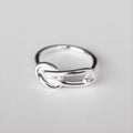Silver925 Bold knot ring (13173450A)